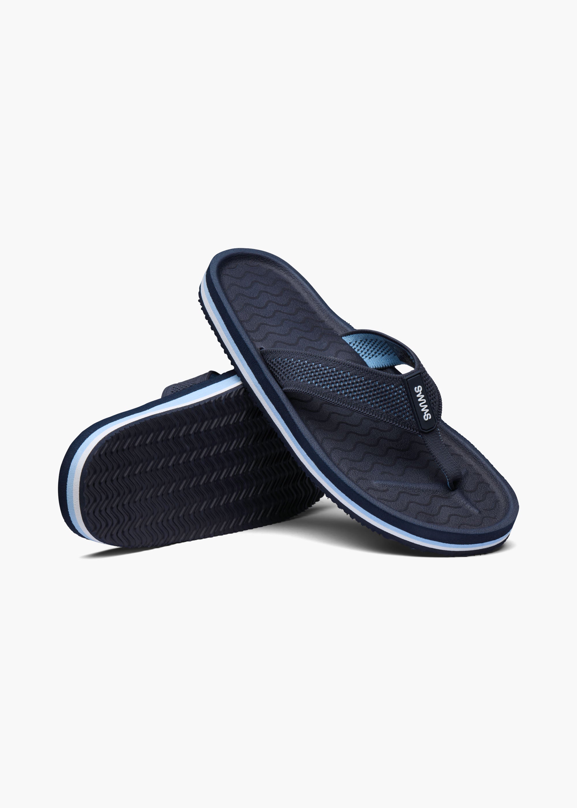 Napoli Flip Flop - background::white,variant::Navy
