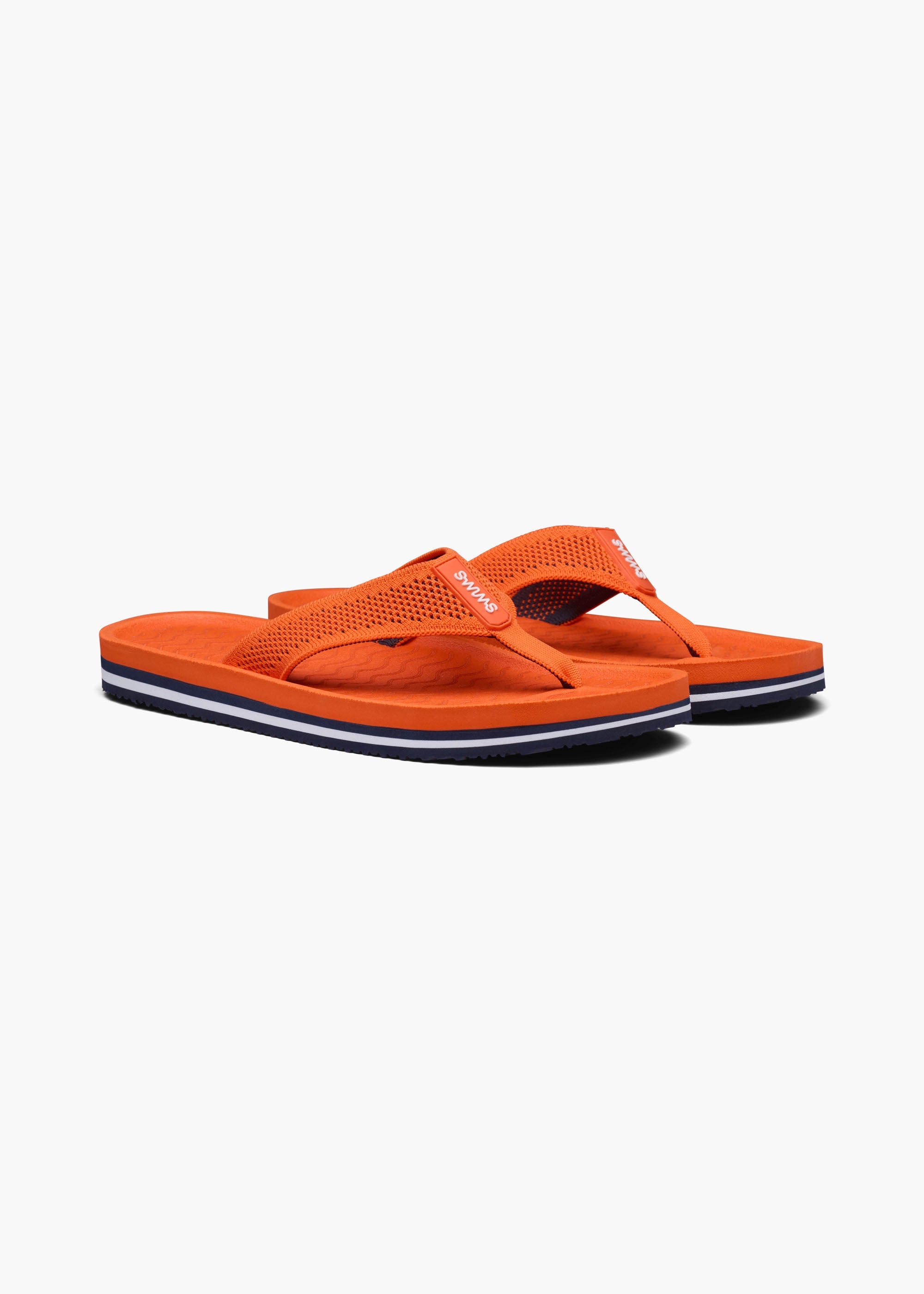 Napoli Flip Flop - background::white,variant::Orange