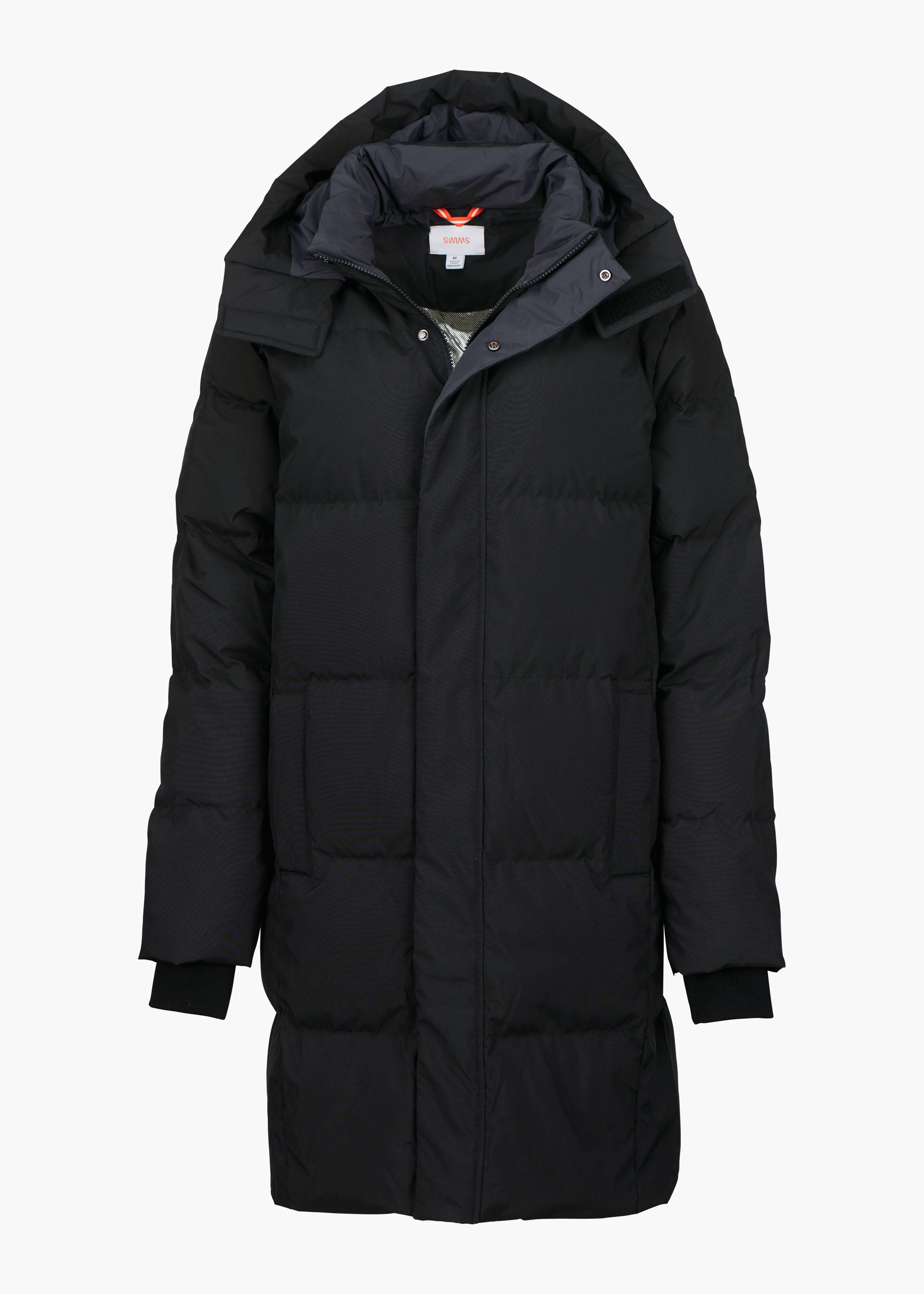 Ullr Down Hoodie Parka - background::white,variant::Black
