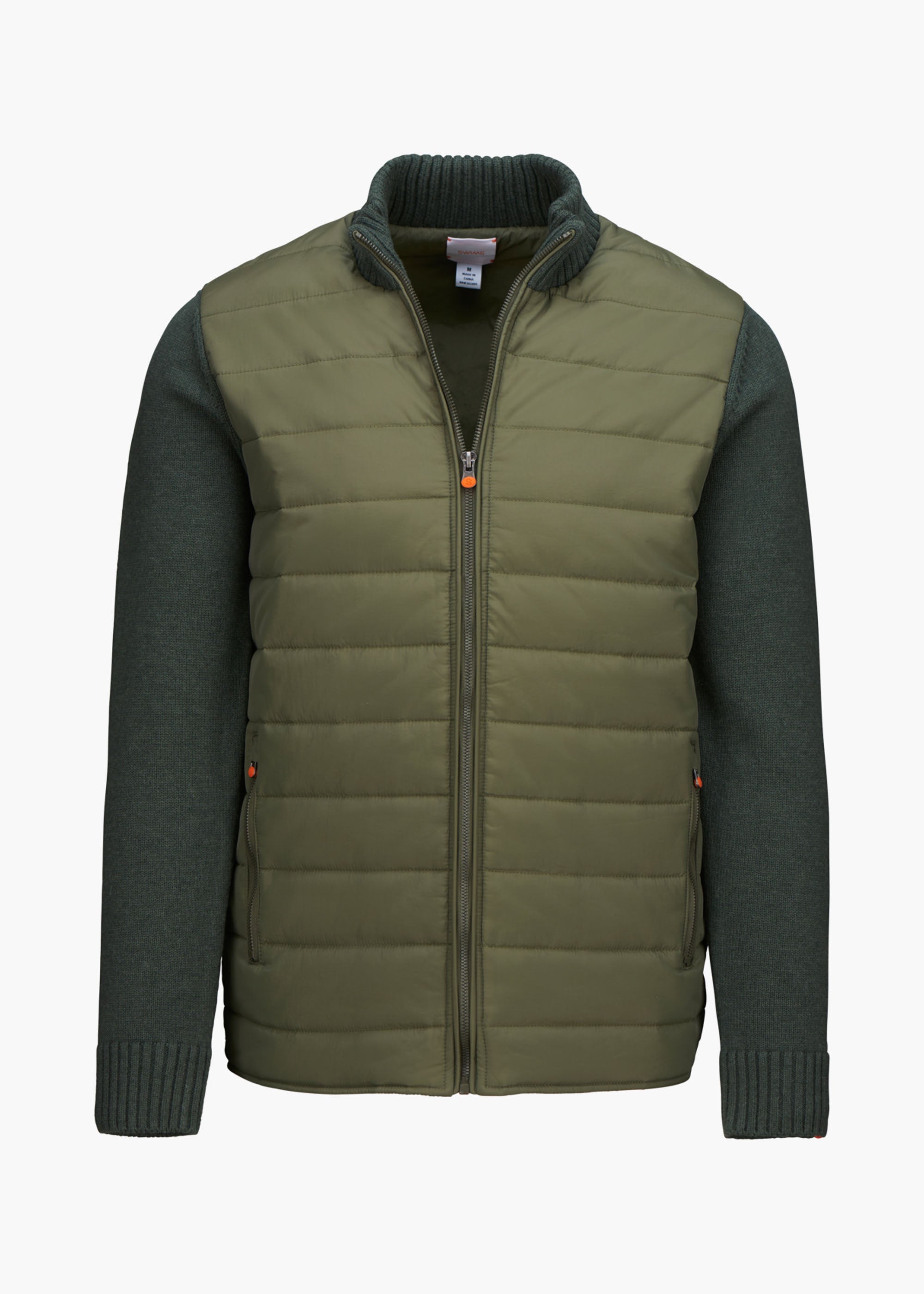 Mayer Sweater Jacket - background::white,variant::Hickory