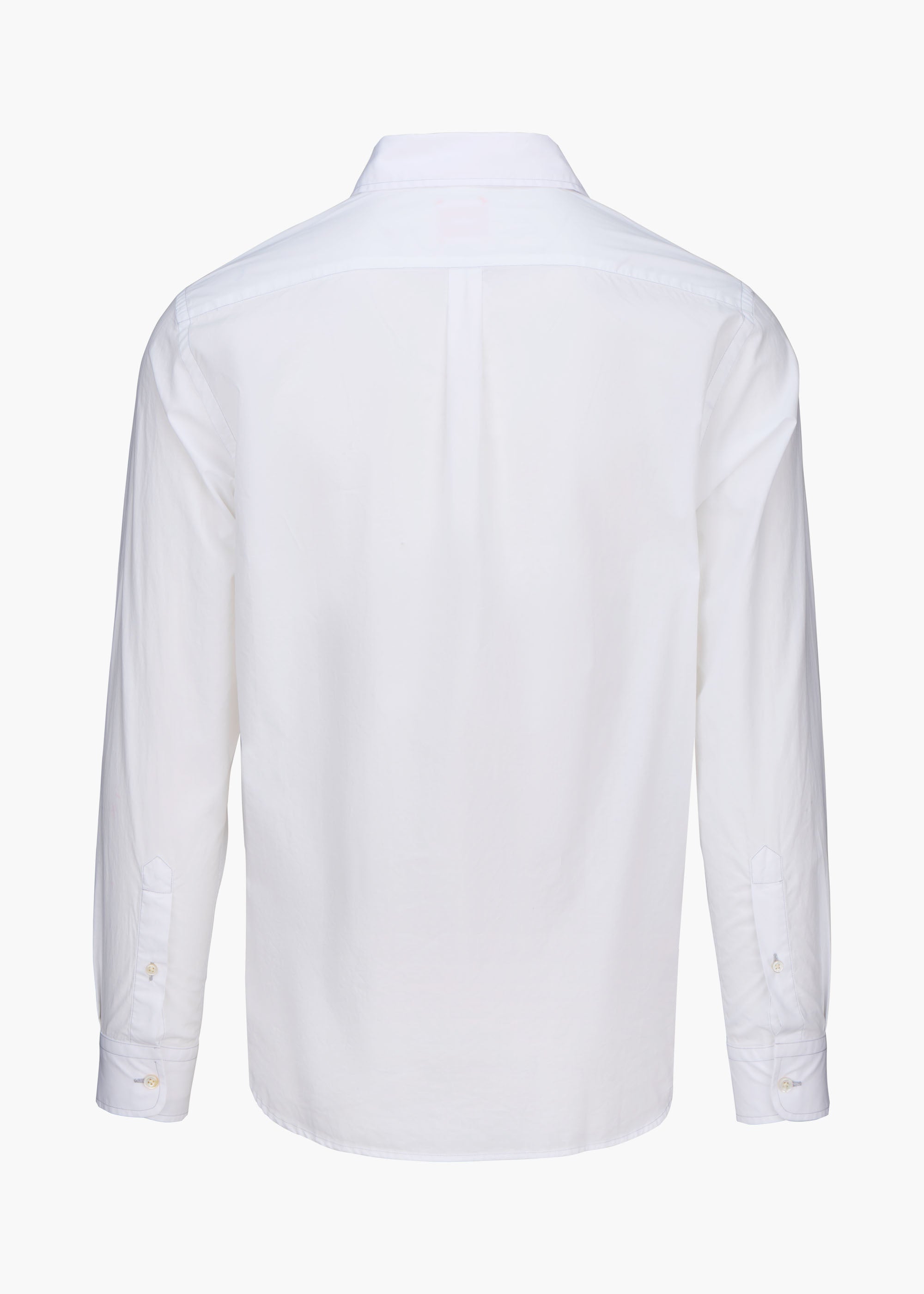 Malfa Garment Dye Shirt - background::white,variant::White