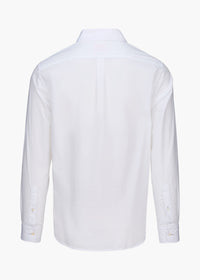 Malfa Garment Dye Shirt - background::white,variant::White
