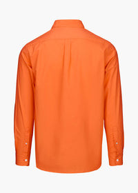 Malfa Garment Dye Shirt - background::white,variant::Arancia
