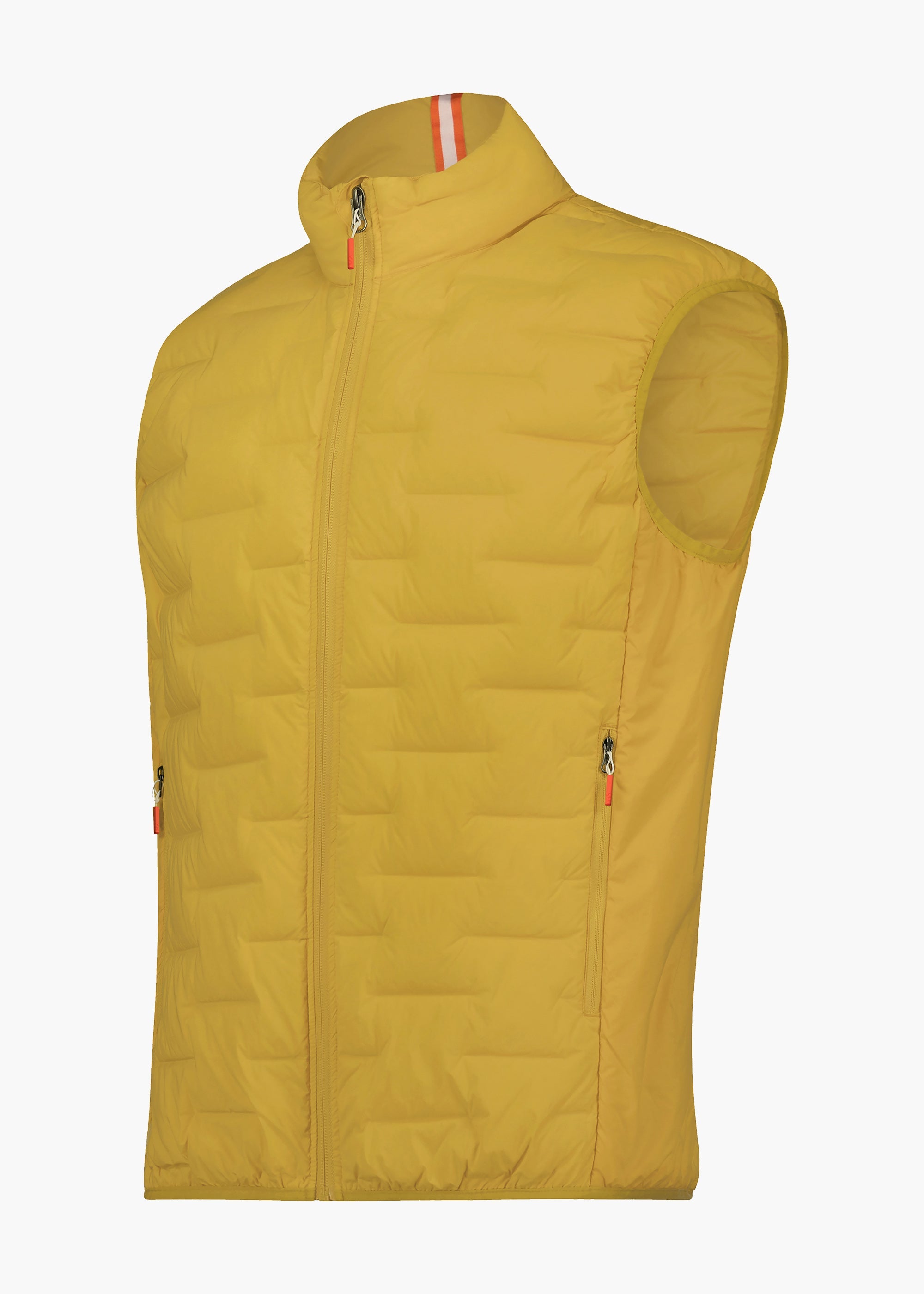 Lofoten Seamless Down Vest - background::white,variant::Goldenrod
