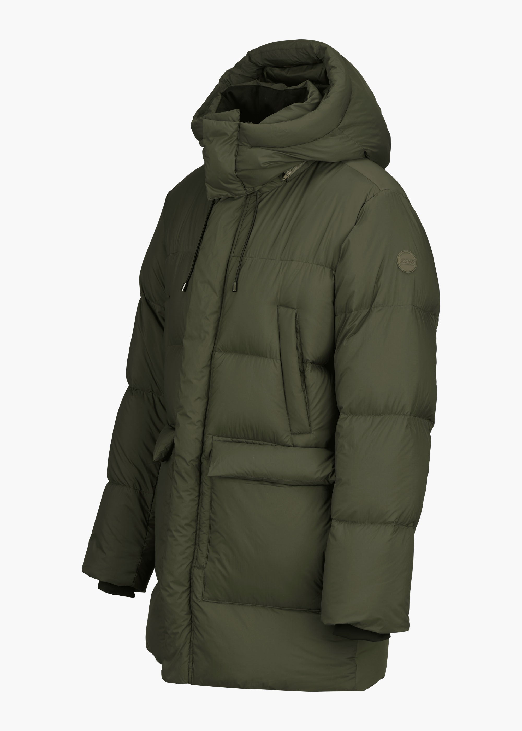 Nagano Down Parka - background::white,variant::Olive