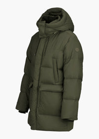 Nagano Down Parka - background::white,variant::Olive