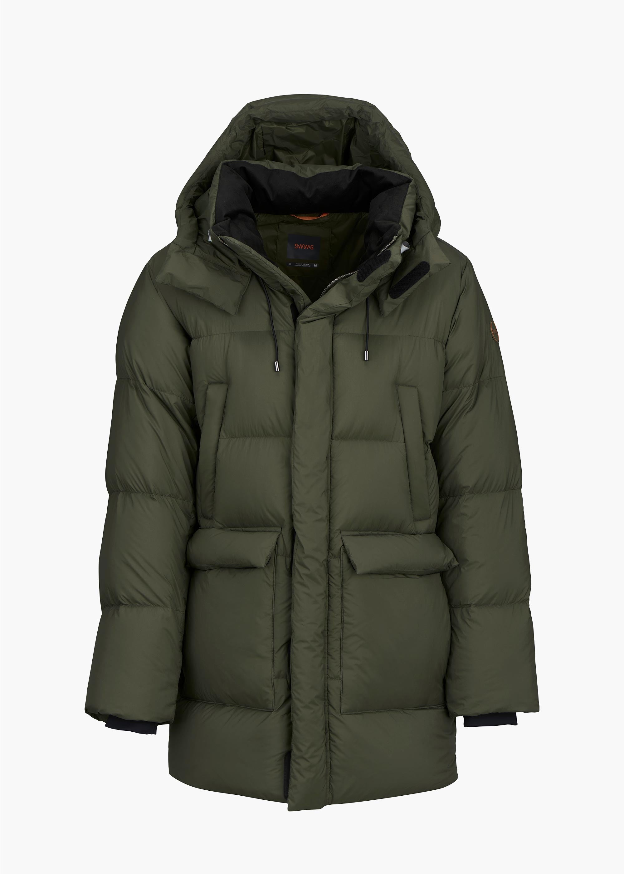 Nagano Down Parka - background::white,variant::Olive