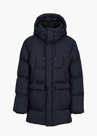 Nagano Down Parka - background::white,variant::Midnight