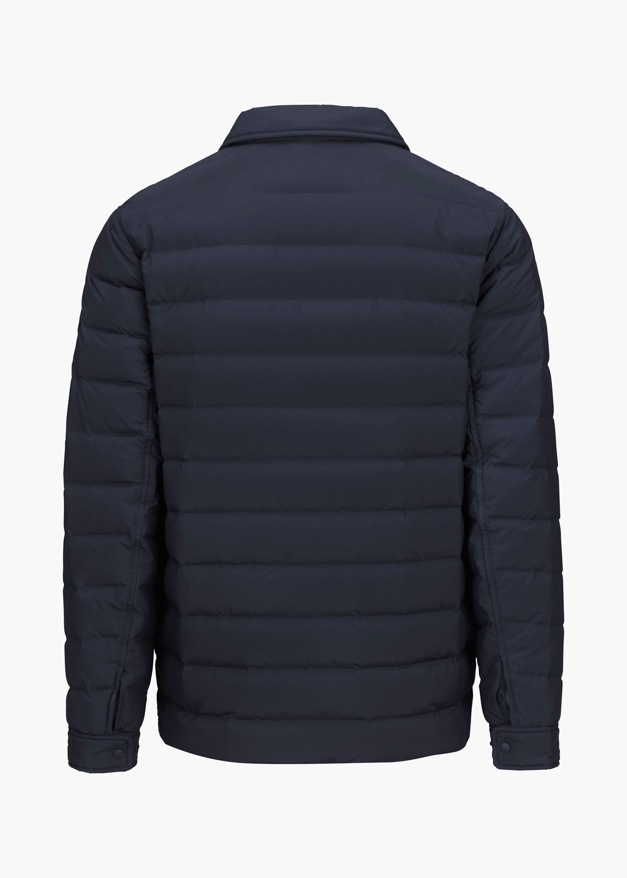 Sapparo Down Shirt - background::white,variant::Midnight