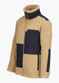 Osaka Pile Jacket - background::white,variant::Natural