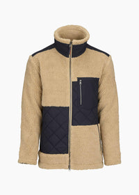 Osaka Pile Jacket - background::white,variant::Natural