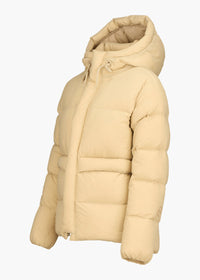 Shiga Down Jacket - background::white,variant::Sand