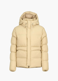 Shiga Down Jacket - background::white,variant::Sand