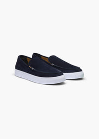 Madison Loafer - background::white,variant::Navy