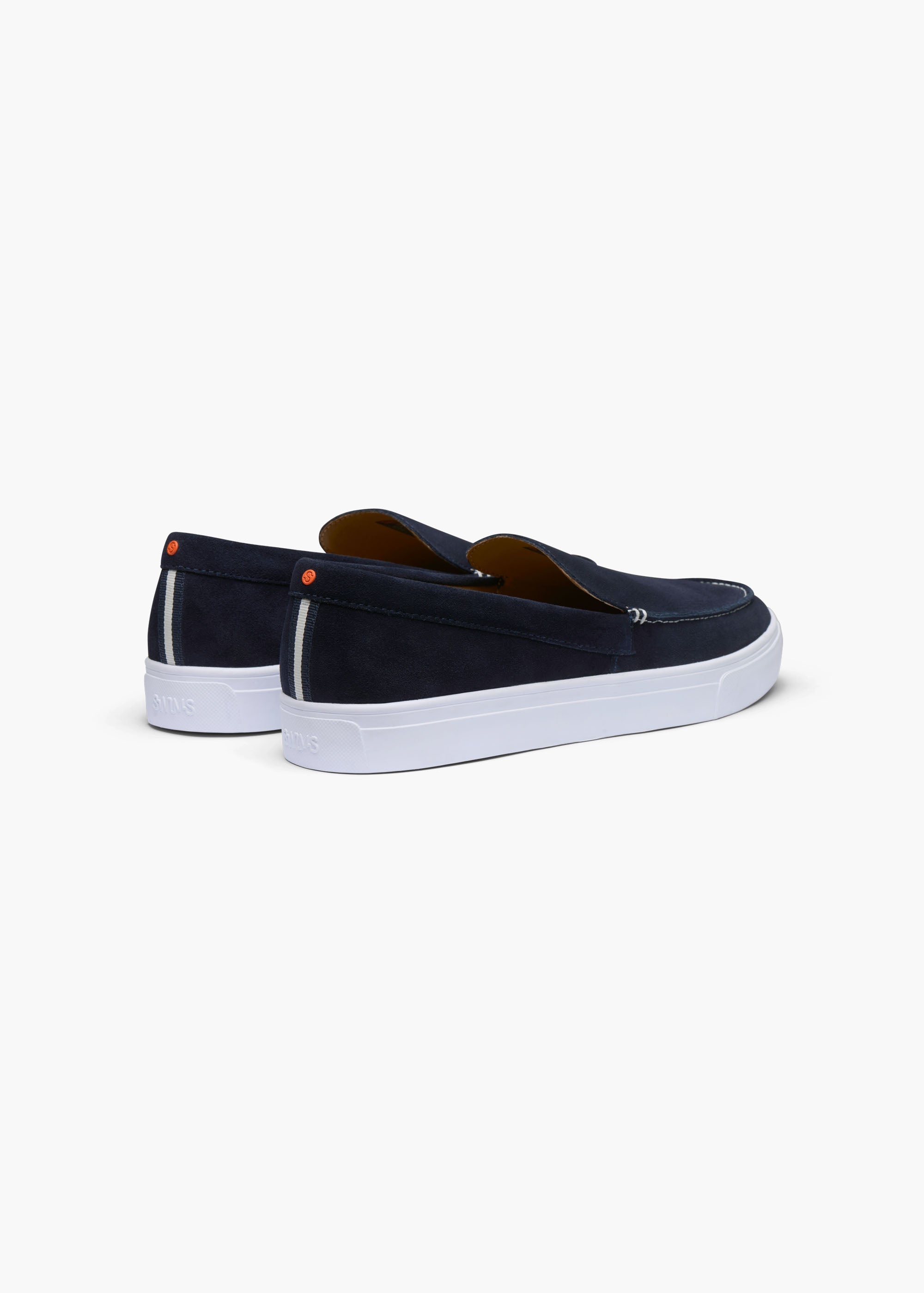 Madison Loafer - background::white,variant::Navy