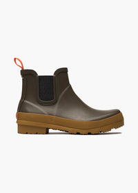 Charlie Rain Boot - background::white,variant::Taupe/Biscuit