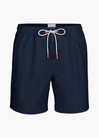 Sol Swim Short (6 ½” Inseam) - background::white,variant::Naxos Navy