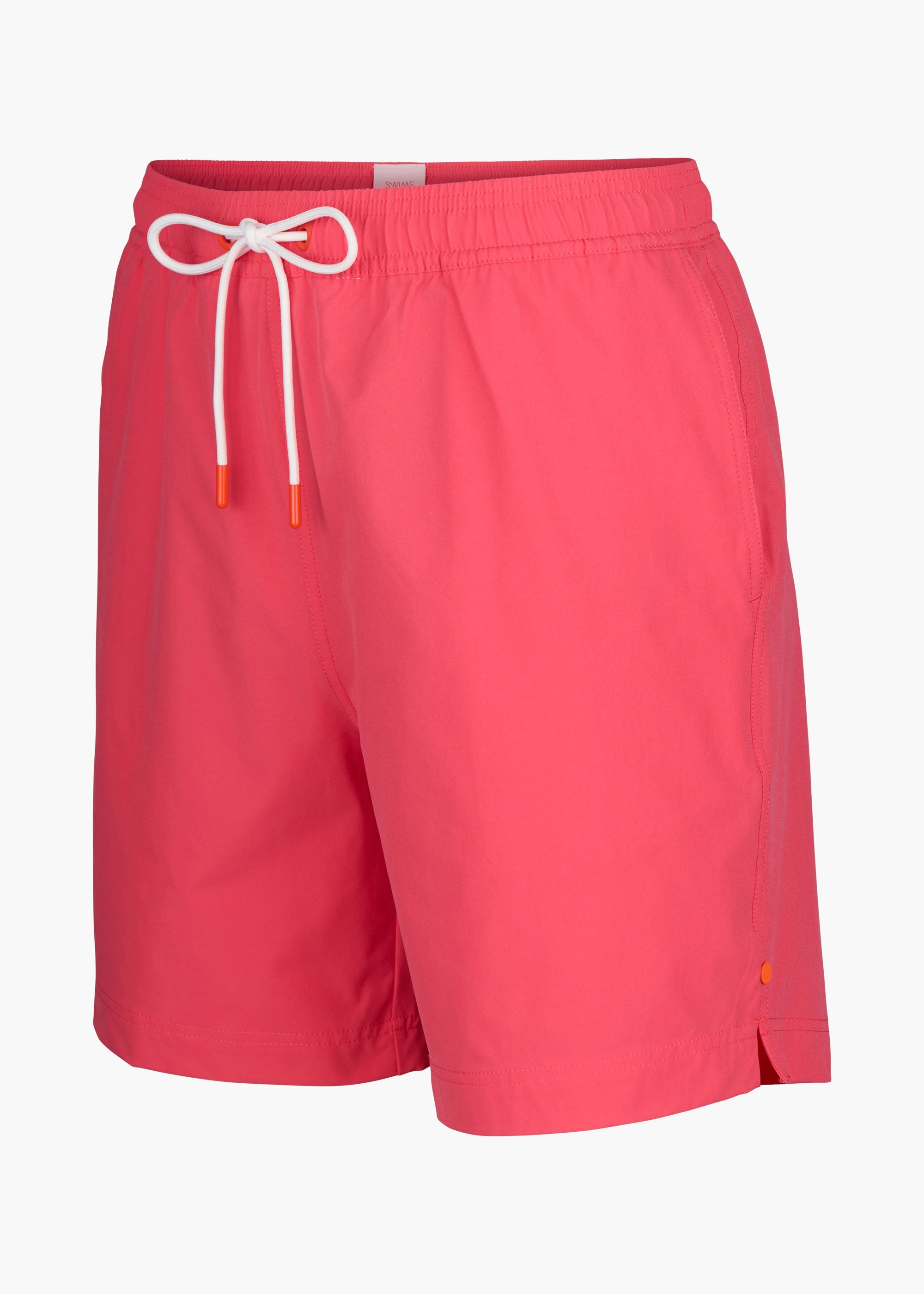 Sol Swim Short (6 ½” Inseam) - background::white,variant::Naxos Campari