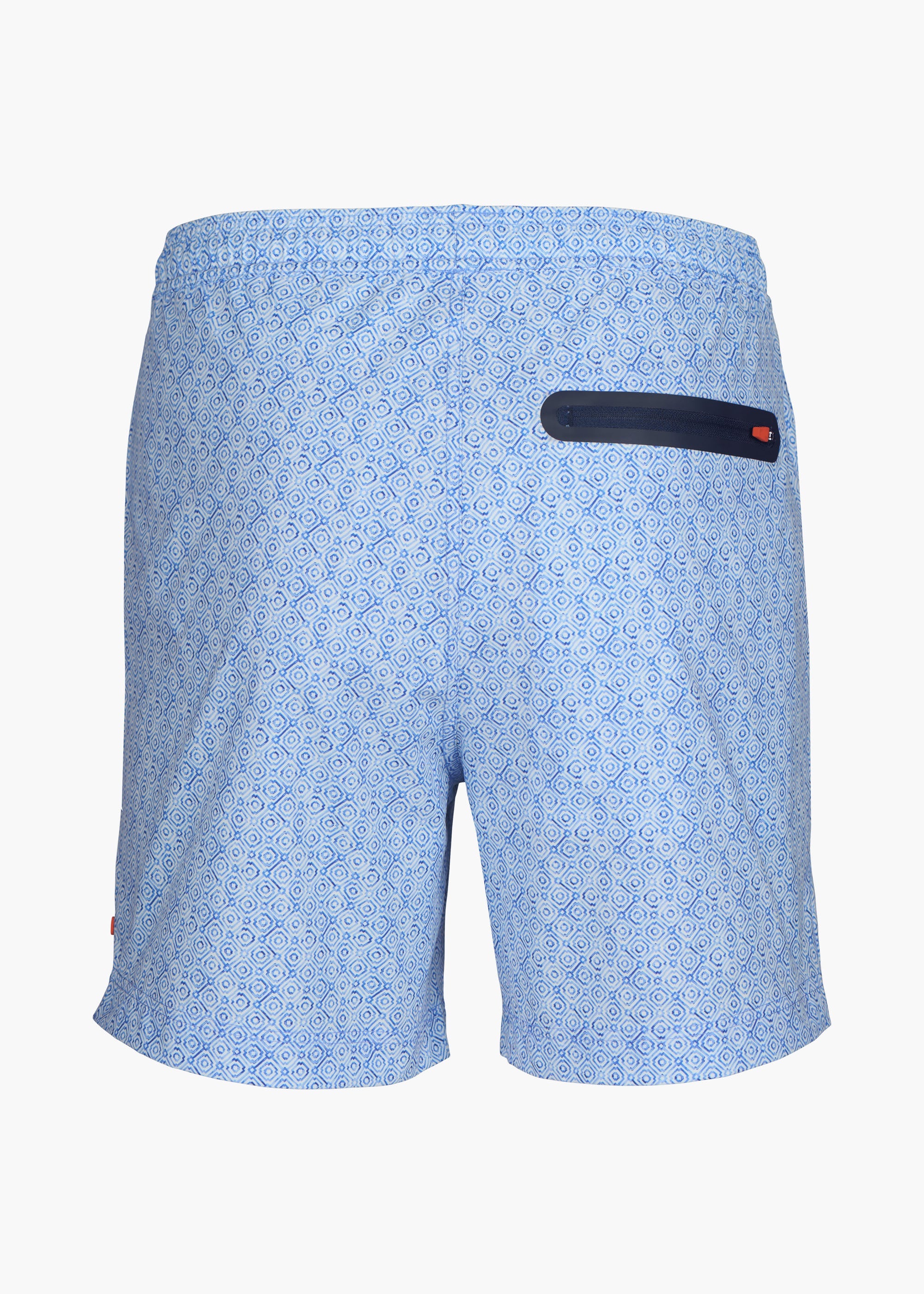 Sol Swim Short (6 ½” Inseam) - background::white,variant::Mosaico Blue