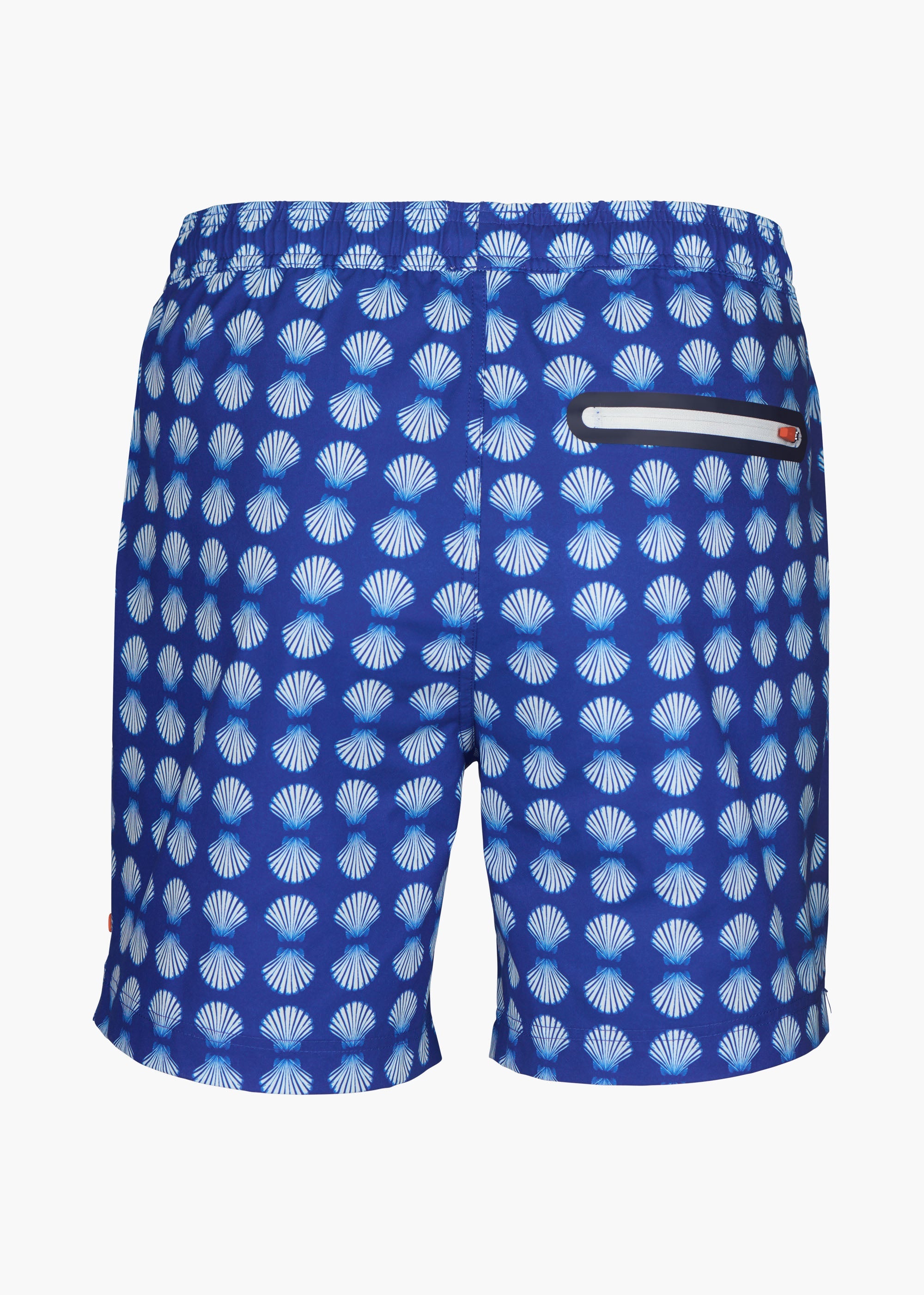 Sol Swim Short (6 ½” Inseam) - background::white,variant::Shells SWIMS Blue