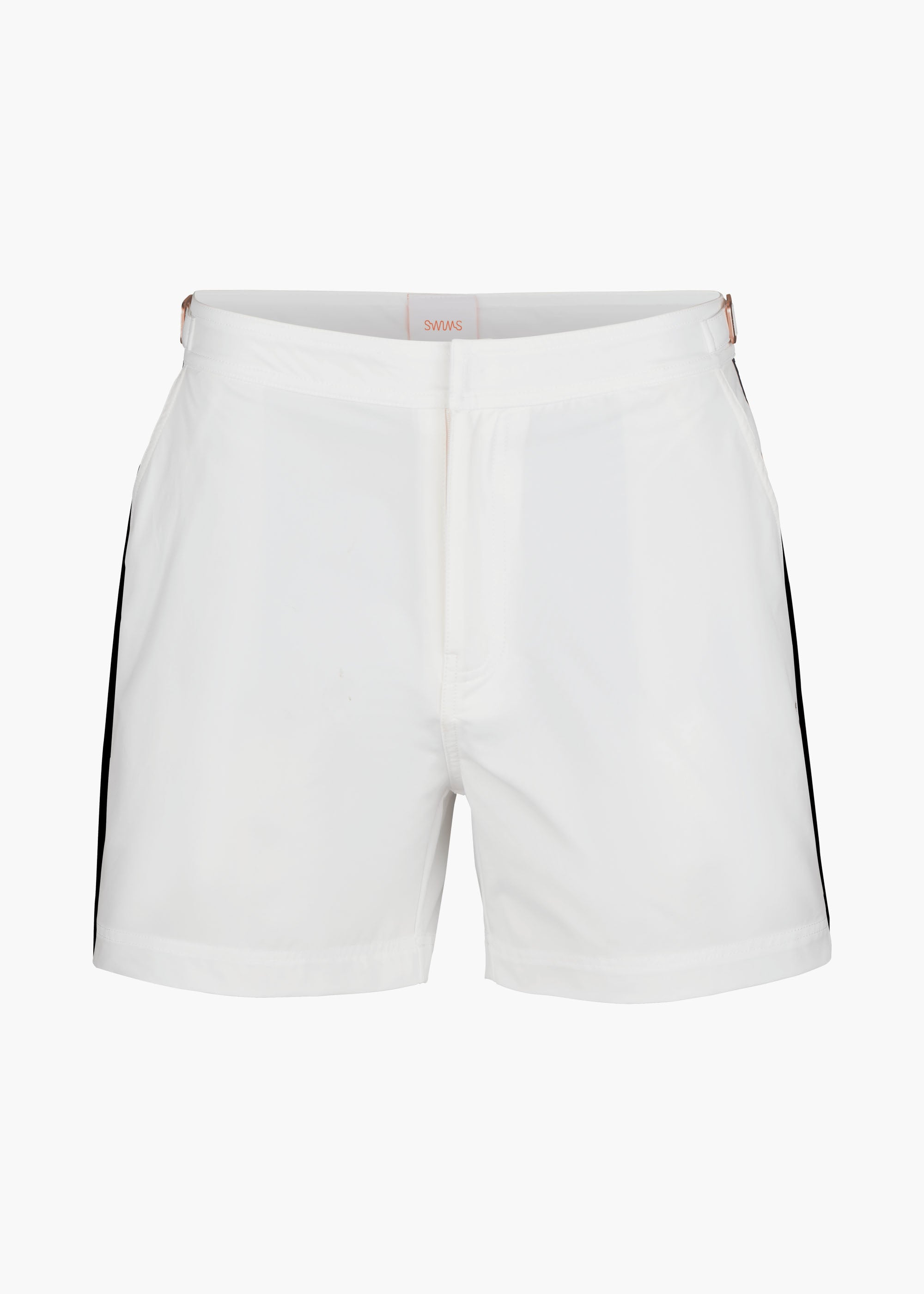 Kyst Swim Trunk (5” Inseam) - background::white,variant::Milos White