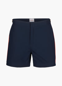 Kyst Swim Trunk (5” Inseam) - background::white,variant::Milos Navy