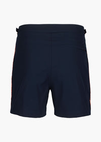 Kyst Swim Trunk (5” Inseam) - background::white,variant::Milos Navy