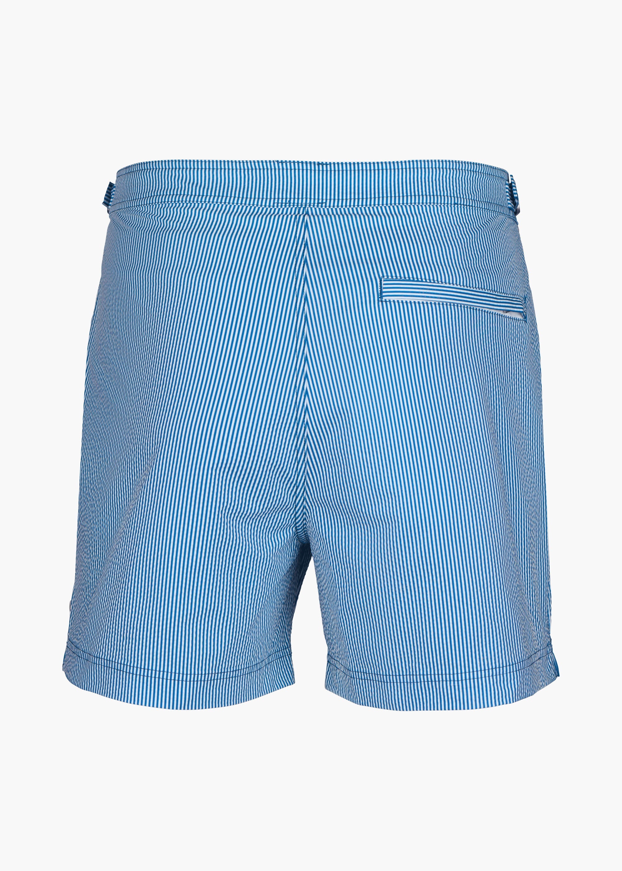 Kyst Swim Trunk (5” Inseam) - background::white,variant::Strand Tidal Blue