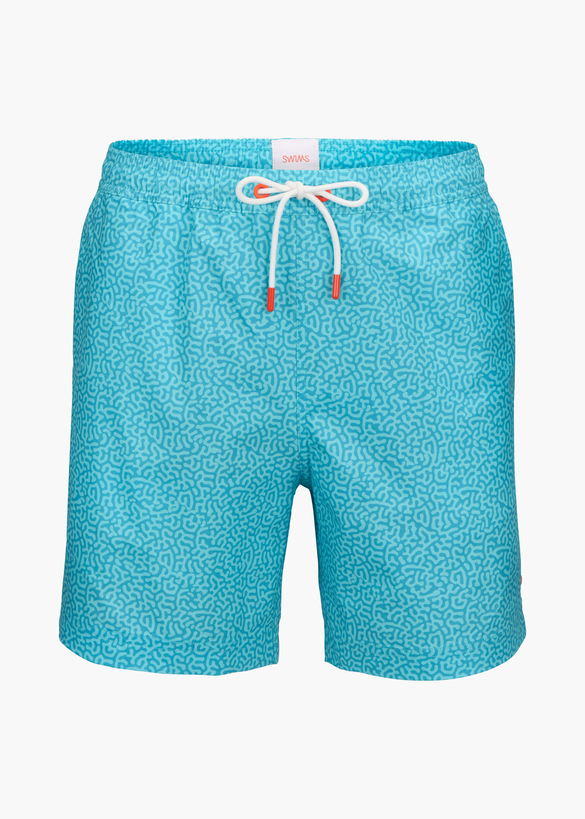 Sol Swim Short (6 ½” Inseam) - background::white,variant::Breeze Aquamarine