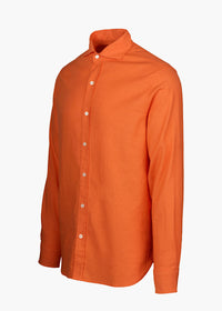 Santorini Sport Shirt - background::white,variant::SWIMS Orange