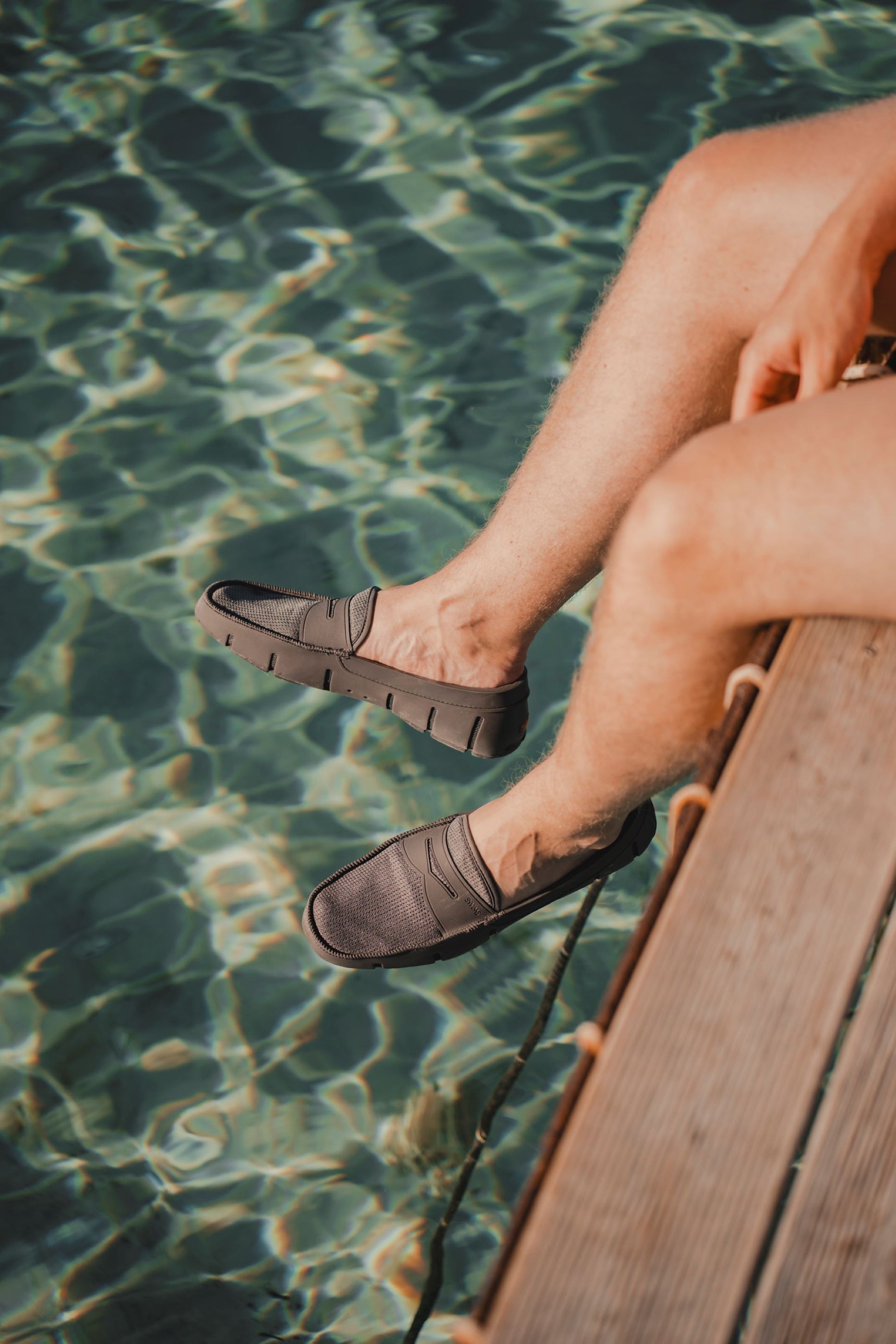 Penny Loafer - background::white,variant::Charcoal