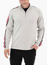 Andorra Sweater - background::white,variant::Heather Grey