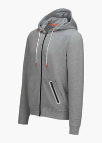 Rygg Hoodie - background::white,variant::Heather Grey