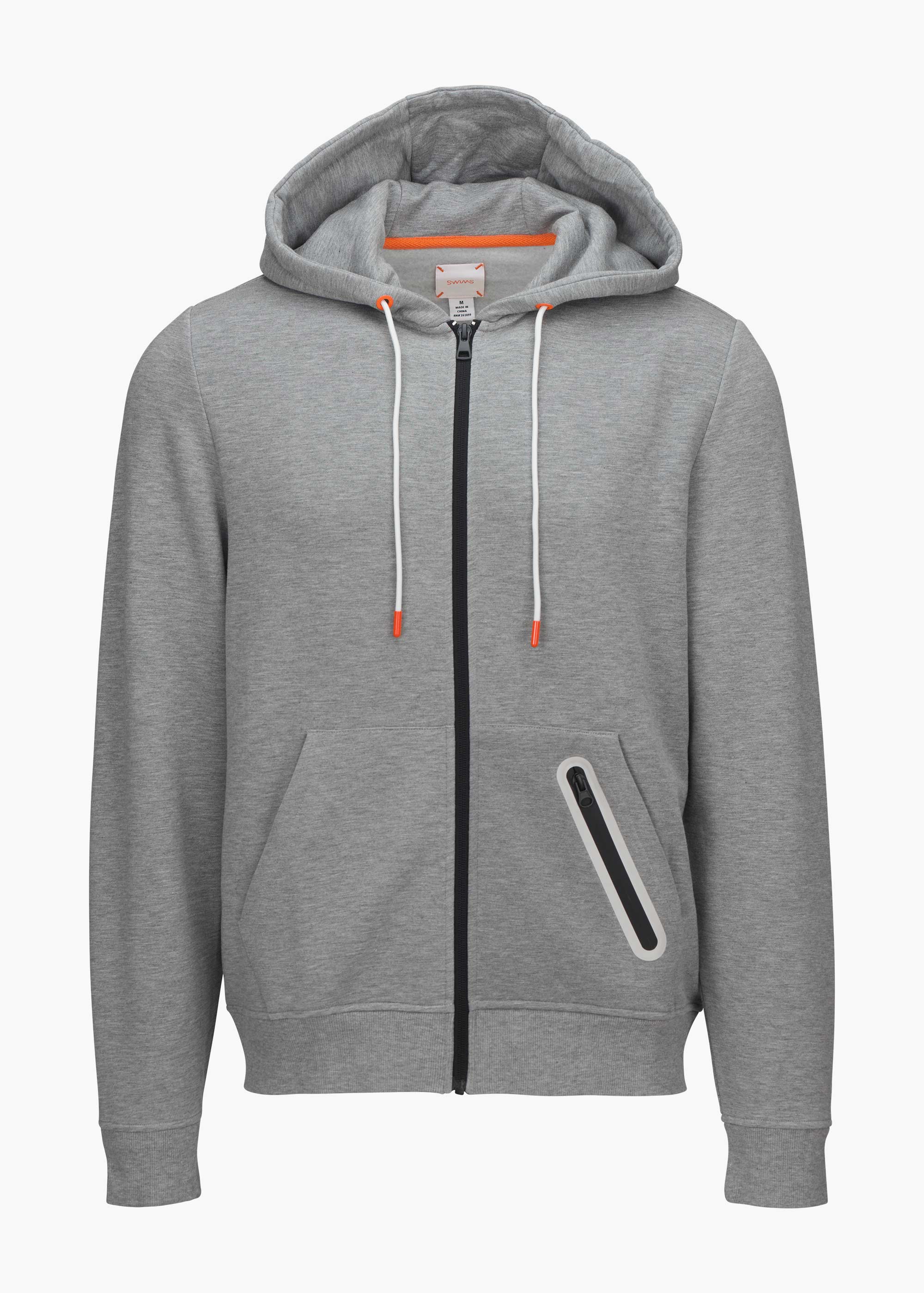 Rygg Hoodie - background::white,variant::Heather Grey