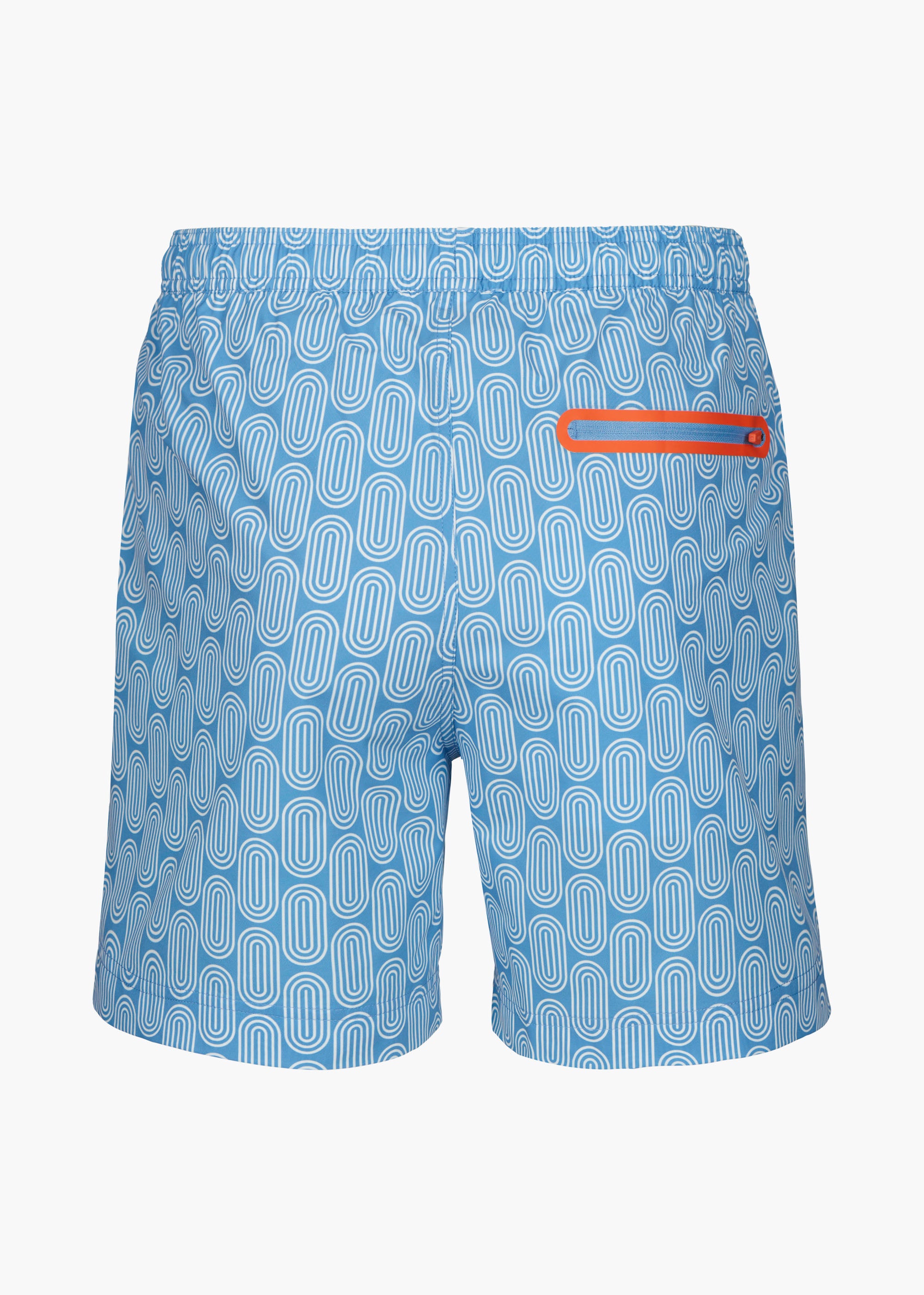 Sol Swim Short (6 ½” Inseam) - background::white,variant::Gia Aegean Blue