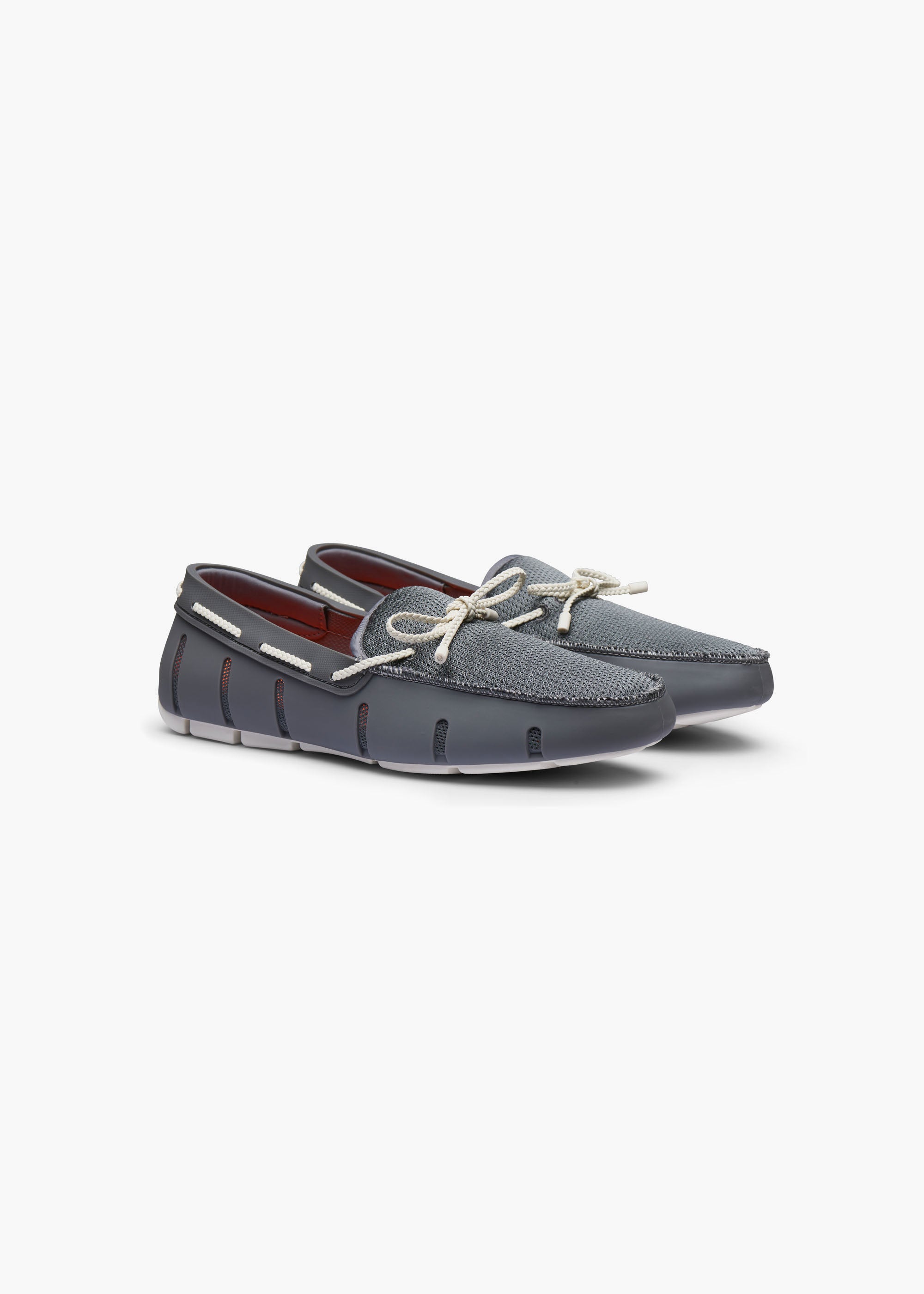 Braided Lace Loafer in Basalt Grey for Mens, SWIMS