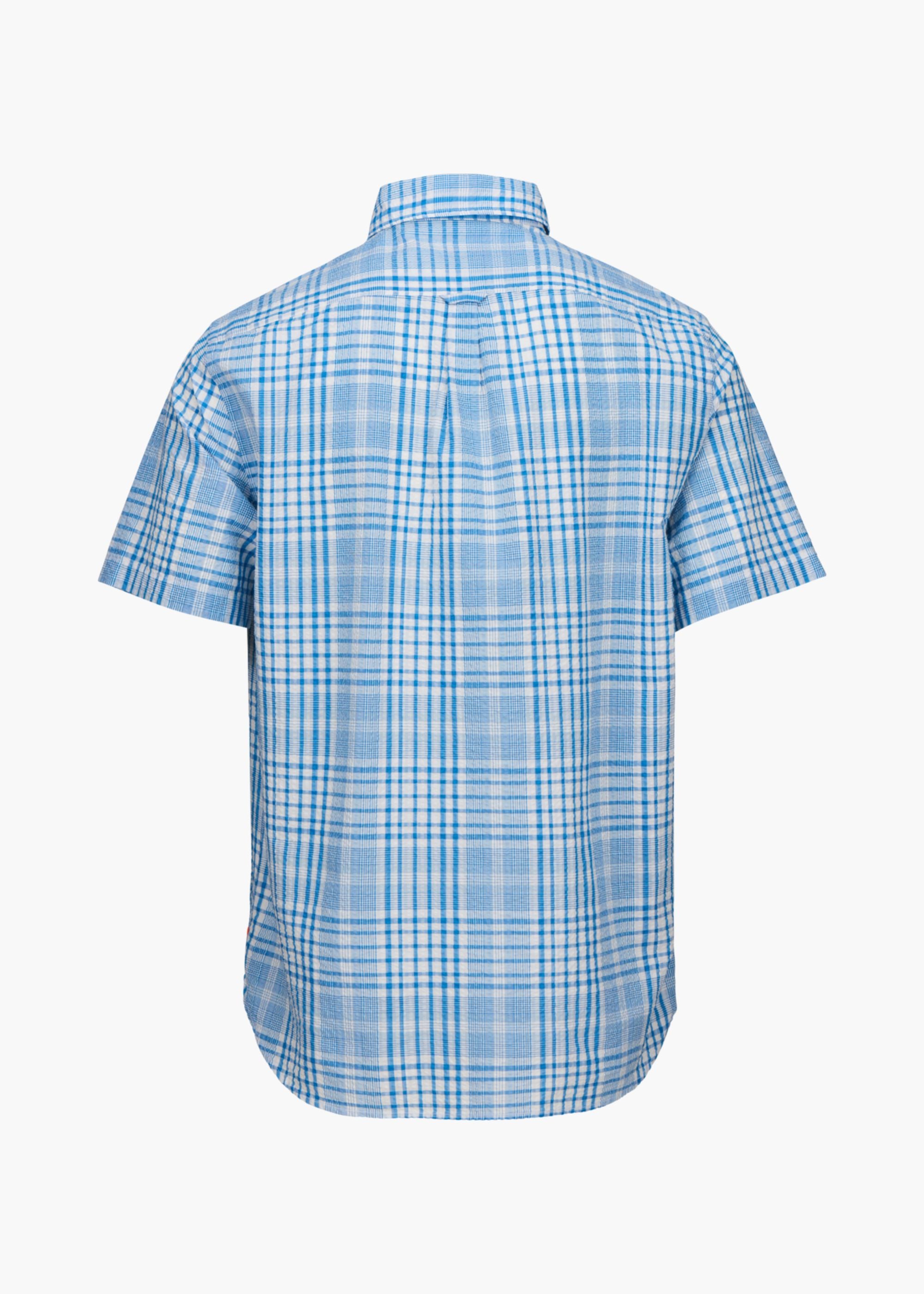 Furore Woven Shirt - background::white,variant::Blue Skies