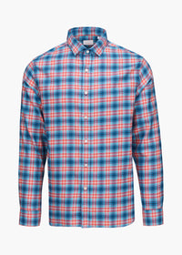 Lux Flannel - background::white,variant::Newport Blue Skies