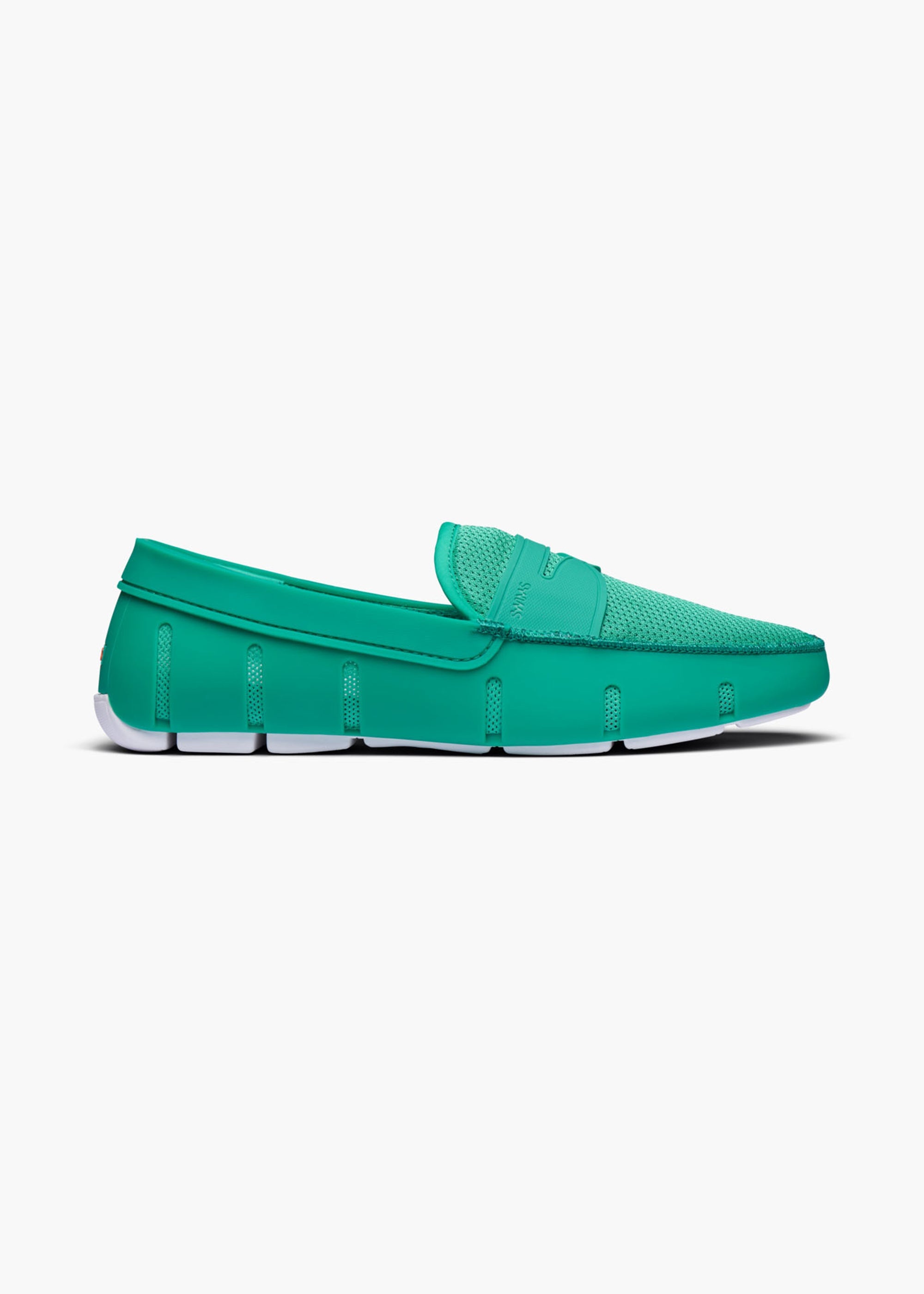 Penny Loafer - background::white,variant::Grass Green
