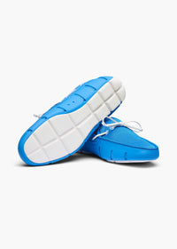 Braided Lace Loafer - background::white,variant::Blue Skies