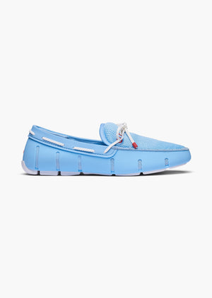 Braided Lace Loafer in Spray Blue for Mens | SWIMS | SWIMS
