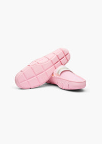 Slide Loafer - background::white,variant::Pink