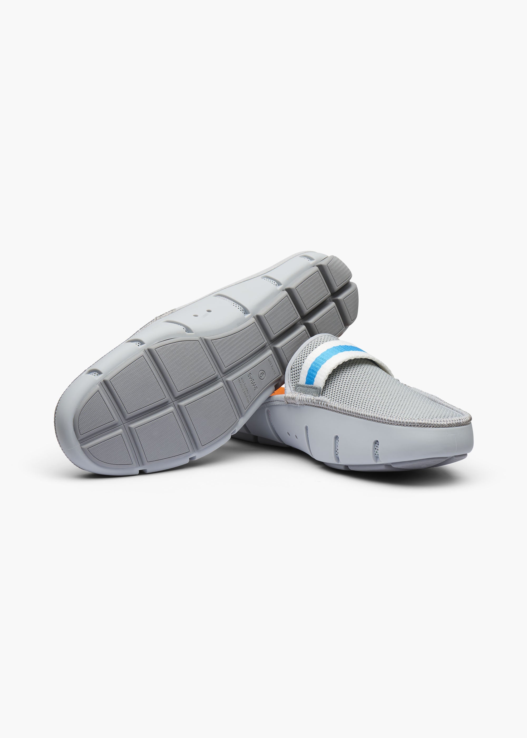 Slide Loafer - background::white,variant::Light Grey/Grey