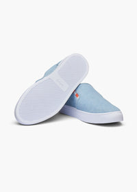 Slip On Sneaker - background::white,variant::Denim