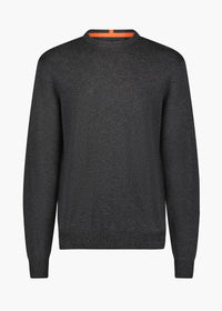 Skrova Crewneck Sweater - background::white,variant::Granite