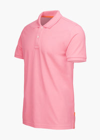 Sunnmore Polo - background::white,variant::Blush Pink