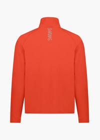 Stavenger 1/4 Zip Pullover - background::white,variant::SWIMS Orange