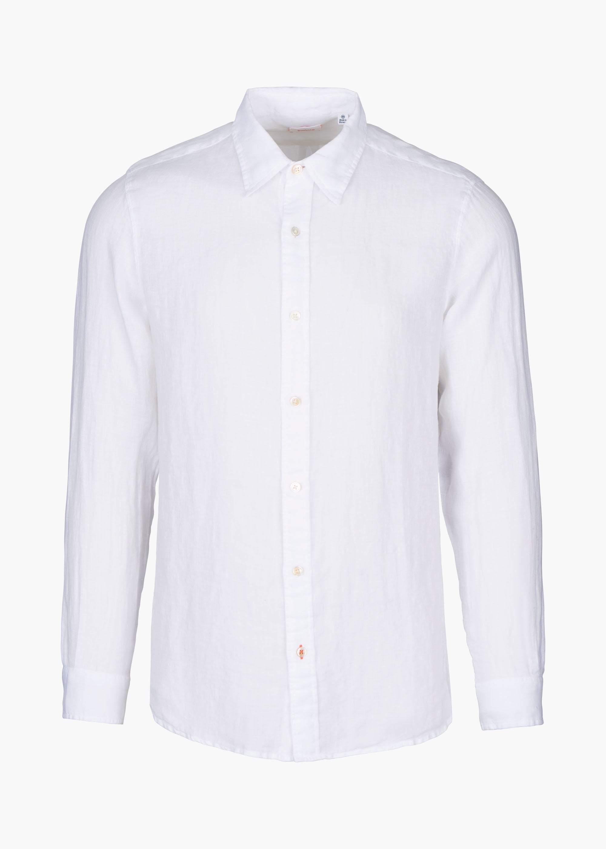 Amalfi Linen Shirt - background::white,variant::White