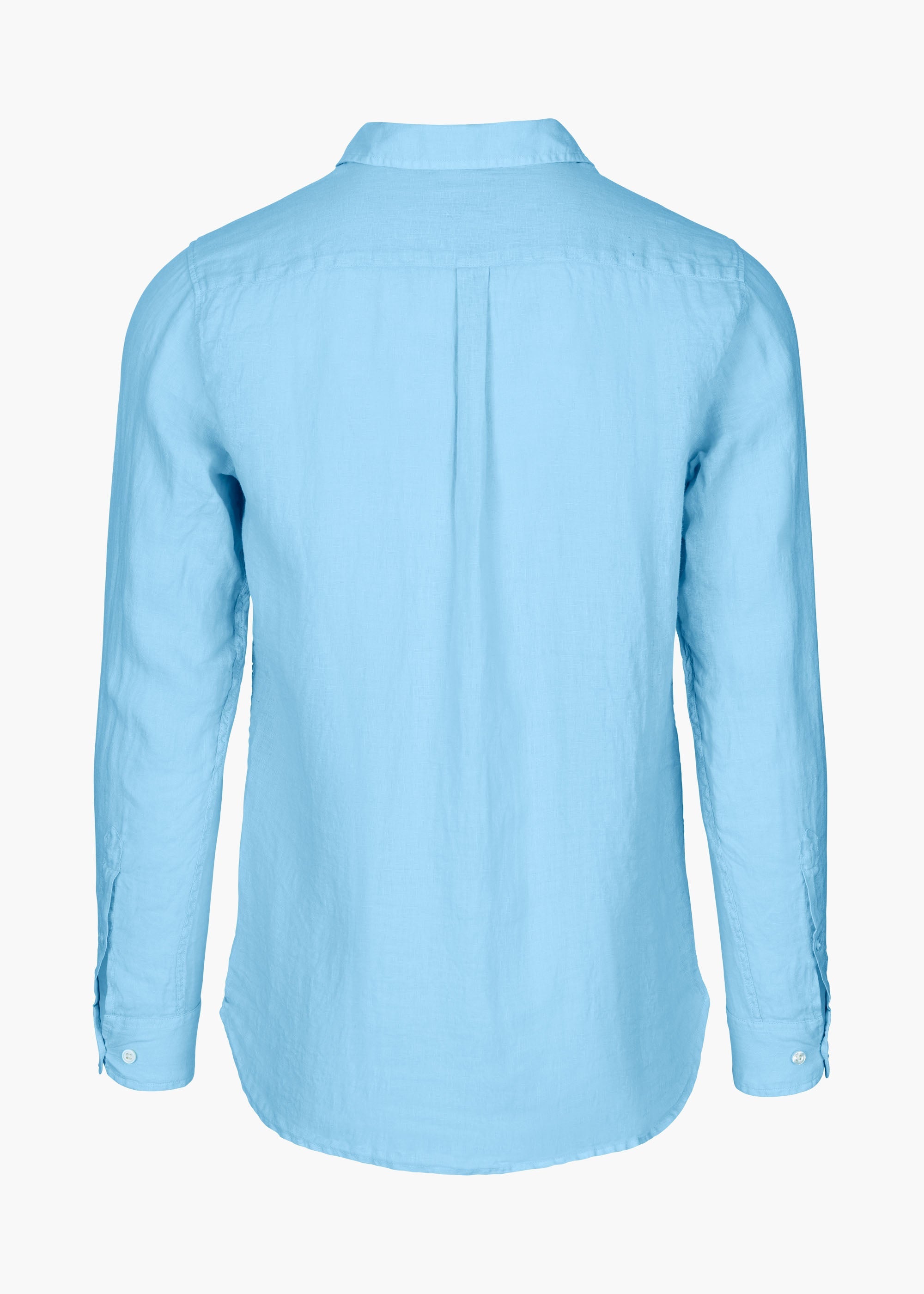 Amalfi Linen Shirt - background::white,variant::Spray Blue