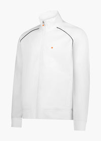 Ballstad Full Zip Track Jacket - background::white,variant::White